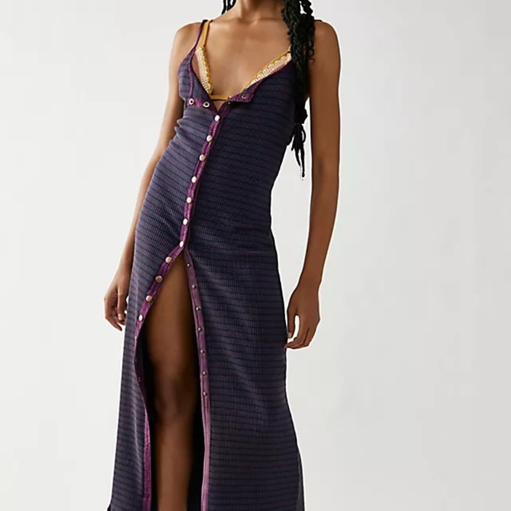 Free People Skylar Midi Dress Size S